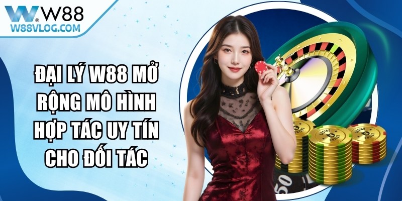 Đại Lý W88 Mở Rộng Mô Hình Hợp Tác Uy Tín Cho Đối Tác 11 Đại Lý W88